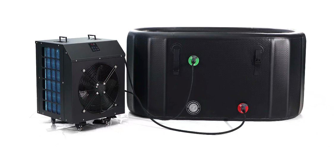 Banheira de Imersão Fria com Aquecimento, Ozono e UV