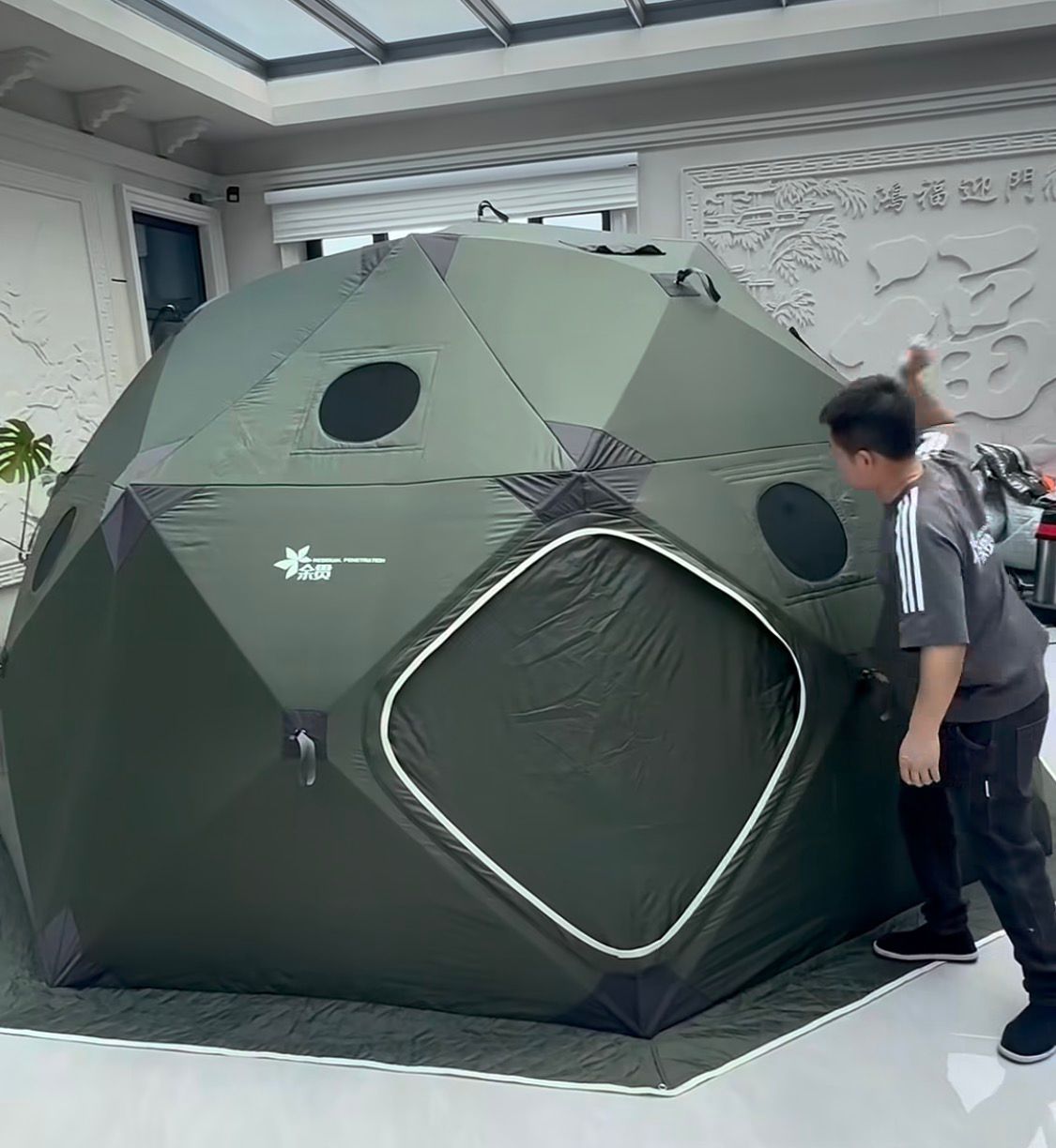Tenda Glamping Modular